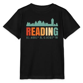 Reading - Stanley/Stella MINI CREATOR Kids’ T-Shirt - black - Front - Mikhail (115cm)