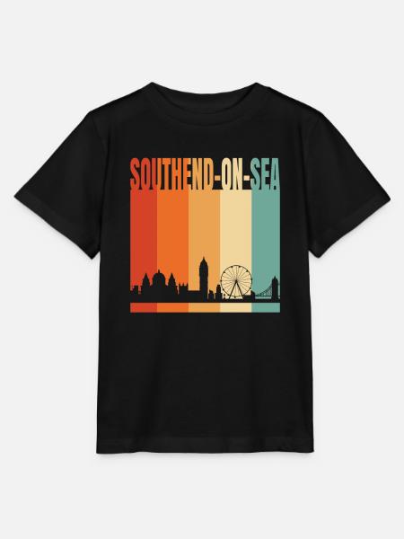 Southend-On-Sea - Stanley/Stella Kinder T-Shirt MINI CREATOR - Schwarz