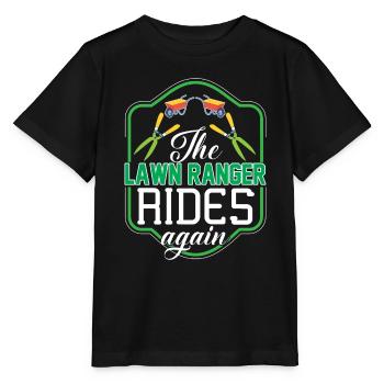 Le garde forestier monte à nouveau gardien au - T-shirt bio MINI CREATOR Stanley/Stella Enfant - noir - Devant - Mikhail (115cm)