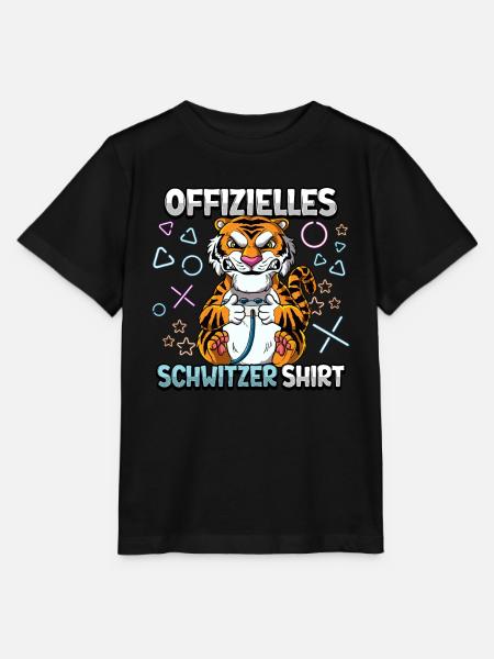 Offizielles Schwitzer Zocken Gamer Ego Shooter - Stanley/Stella Kinder T-Shirt MINI CREATOR - Schwarz