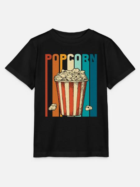 Popcorn - Stanley/Stella Kinder T-Shirt MINI CREATOR - Schwarz