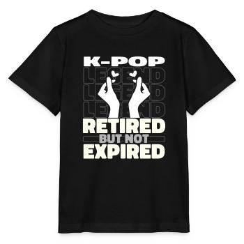 K Pop Kpop Korean Pop Retired - Stanley/Stella MINI CREATOR Kids’ T-Shirt - black - Front - Mikhail (115cm)