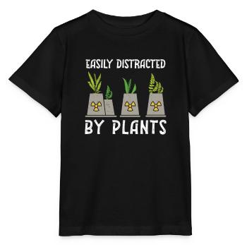 Nuklearingenieur lässt sich leicht von der - Stanley/Stella Kinder T-Shirt MINI CREATOR  - Schwarz - Vorne - Mikhail (115cm)
