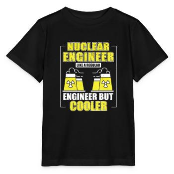 Nuklearingenieur Wie ein normaler Ingenieur - Stanley/Stella Kinder T-Shirt MINI CREATOR  - Schwarz - Vorne - Mikhail (115cm)