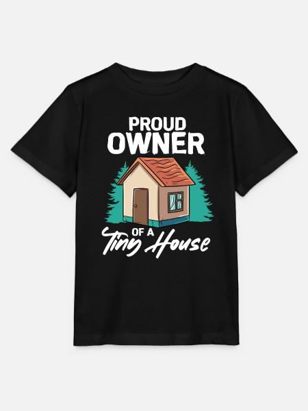 Tiny House - Stanley/Stella Kinder T-Shirt MINI CREATOR - Schwarz