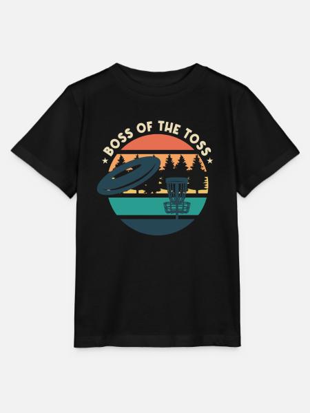 Lustiger Discgolf-Humor - Stanley/Stella Kinder T-Shirt MINI CREATOR  - Schwarz