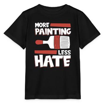 Peintre Vernisseur Froid - T-shirt bio MINI CREATOR Stanley/Stella Enfant - noir - Devant - Mikhail (115cm)