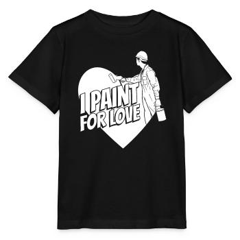 Maler Lackierer - Stanley/Stella Kinder T-Shirt MINI CREATOR  - Schwarz - Vorne - Mikhail (115cm)