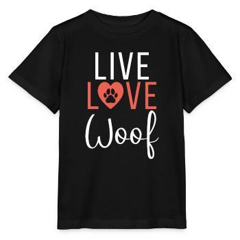 Dog Owner Gift Dog Lover - Stanley/Stella MINI CREATOR Kids’ T-Shirt - black - Front - Mikhail (115cm)