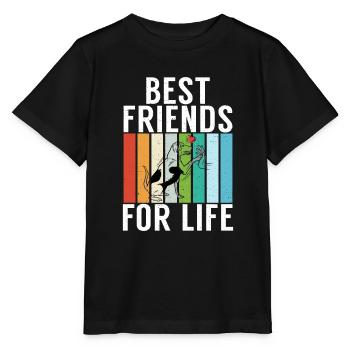 Dog Owner Gift Dog Lover - Stanley/Stella MINI CREATOR Kids’ T-Shirt - black - Front - Mikhail (115cm)