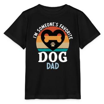 Dog Owner Gift Dog Lover - Stanley/Stella MINI CREATOR Kids’ T-Shirt - black - Front - Mikhail (115cm)