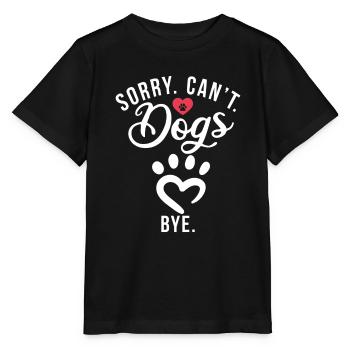 Dog Owner Gift Dog Lover - Stanley/Stella MINI CREATOR Kids’ T-Shirt - black - Front - Mikhail (115cm)
