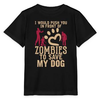 Dog Owner Gift Dog Lover - Stanley/Stella MINI CREATOR Kids’ T-Shirt - black - Front - Mikhail (115cm)