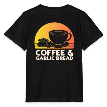 Ail Ail Pain Pain Cadeau alimentaire - T-shirt bio MINI CREATOR Stanley/Stella Enfant - noir - Devant - Mikhail (115cm)