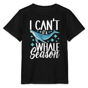 Whale Watchers - Stanley/Stella MINI CREATOR Kids’ T-Shirt - black - Front - Mikhail (115cm)