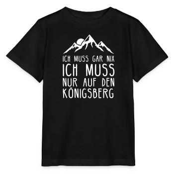 Königsberg I Harz Brockenbahn Walpurgis Motiv für - Stanley/Stella Kinder T-Shirt MINI CREATOR  - Schwarz - Vorne - Mikhail (115cm)