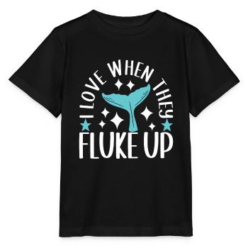 Whale Watchers - Stanley/Stella MINI CREATOR Kids’ T-Shirt - black - Front - Mikhail (115cm)