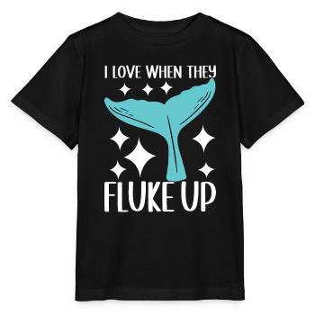 Whale Watchers - Stanley/Stella MINI CREATOR Kids’ T-Shirt - black - Front - Mikhail (115cm)
