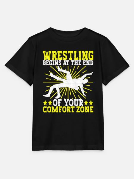 Wrestling Ringen Ringer - Stanley/Stella Kinder T-Shirt MINI CREATOR - Schwarz