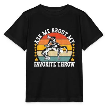 Wrestling Ringen Ringer - Stanley/Stella MINI CREATOR Kids’ T-Shirt - black - Front - Mikhail (115cm)