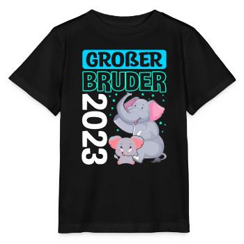 Familie Verkündung Schwangerschaft Überraschung Br - Stanley/Stella Kinder T-Shirt MINI CREATOR  - Schwarz - Vorne - Mikhail (115cm)