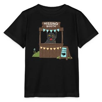 Free Hisses - Hissing Booth - Stanley/Stella MINI CREATOR Kids’ T-Shirt - black - Front - Mikhail (115cm)