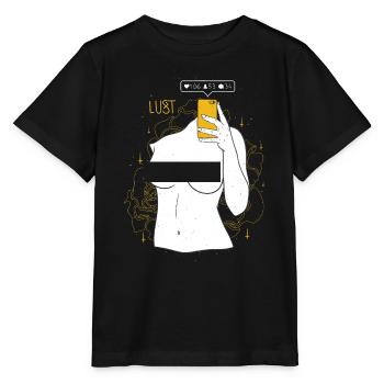 Lust Aesthetic - Stanley/Stella Kinder T-Shirt MINI CREATOR  - Schwarz - Vorne - Mikhail (115cm)