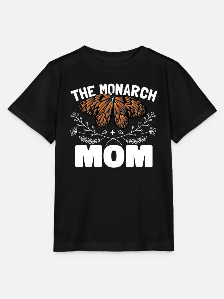 Monarchfalter Mama - Stanley/Stella Kinder T-Shirt MINI CREATOR - Schwarz