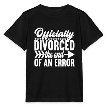 Divorce Divorcé - T-shirt bio MINI CREATOR Stanley/Stella Enfant - noir - Devant - Mikhail (115cm)