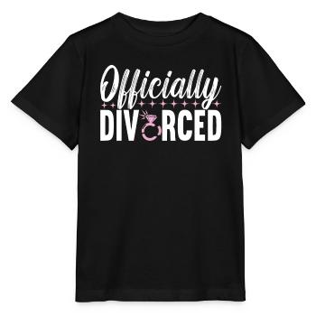 Divorce Divorcé - T-shirt bio MINI CREATOR Stanley/Stella Enfant - noir - Devant - Mikhail (115cm)