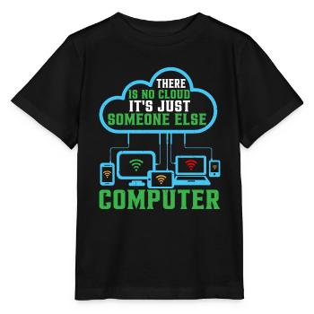 There Is No Cloud 17 - Stanley/Stella Kinder T-Shirt MINI CREATOR  - Schwarz - Vorne - Mikhail (115cm)