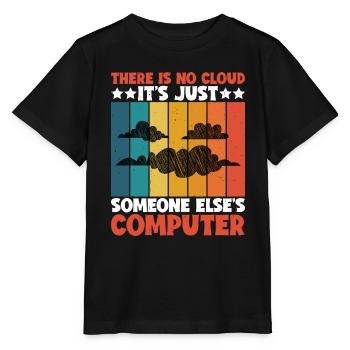 There Is No Cloud 18 - Stanley/Stella Kinder T-Shirt MINI CREATOR  - Schwarz - Vorne - Mikhail (115cm)