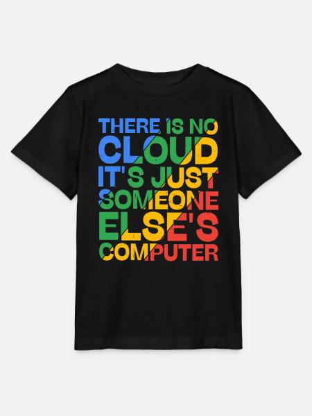 There Is No Cloud 19 - Stanley/Stella Kinder T-Shirt MINI CREATOR - Schwarz