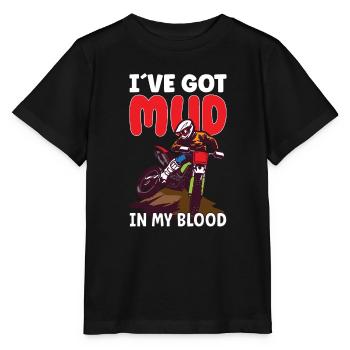Dirt Bike Dirt Bike Riding Motocross Dirt Biking - T-shirt bio MINI CREATOR Stanley/Stella Enfant - noir - Devant - Mikhail (115cm)