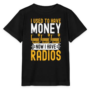 Ham Radio Ham Radio Operator - Stanley/Stella MINI CREATOR Kids’ T-Shirt - black - Front - Mikhail (115cm)