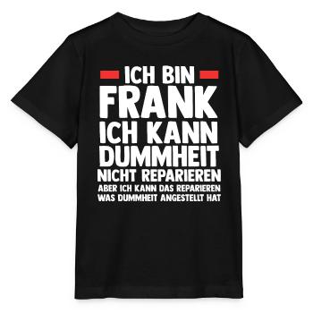 Frank - Stanley/Stella Kinder T-Shirt MINI CREATOR  - Schwarz - Vorne - Mikhail (115cm)