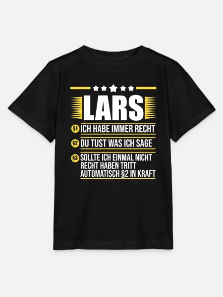 Lars - Stanley/Stella Kinder T-Shirt MINI CREATOR - Schwarz