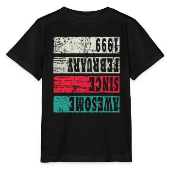 1999 Birthday present - Stanley/Stella MINI CREATOR Kids’ T-Shirt - black - Front - Mikhail (115cm)