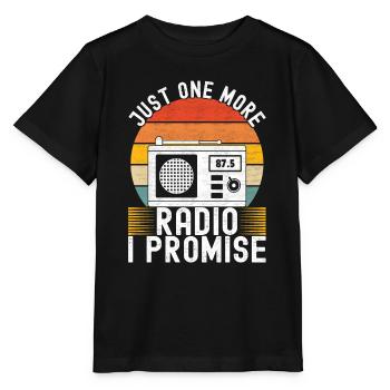 Ham Radio Ham Radio Operator - Stanley/Stella MINI CREATOR Kids’ T-Shirt - black - Front - Mikhail (115cm)