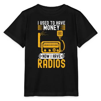 Ham Radio Ham Radio Operator - Stanley/Stella MINI CREATOR Kids’ T-Shirt - black - Front - Mikhail (115cm)