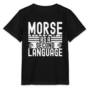 Ham Radio Ham Radio Operator - Stanley/Stella MINI CREATOR Kids’ T-Shirt - black - Front - Mikhail (115cm)