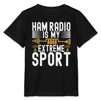 Ham Radio Ham Radio Operator - Stanley/Stella MINI CREATOR Kids’ T-Shirt - black - Front - Mikhail (115cm)