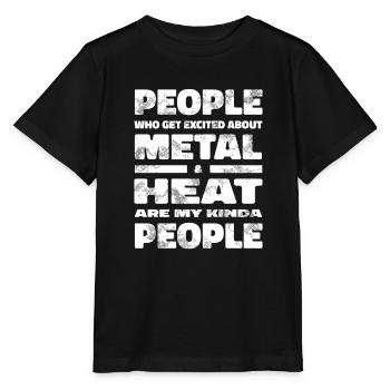 Schweißer Schlosser Metall - Stanley/Stella Kinder T-Shirt MINI CREATOR  - Schwarz - Vorne - Mikhail (115cm)