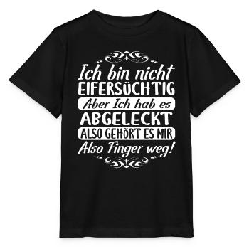 Sorry Ladys Paar Pärchen Eifersüchtige Freundin - Stanley/Stella Kinder T-Shirt MINI CREATOR  - Schwarz - Vorne - Mikhail (115cm)