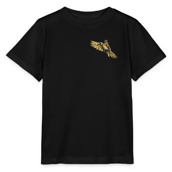 Ara Perroquet I Amérique du Sud Oiseau exotique pour - T-shirt bio MINI CREATOR Stanley/Stella Enfant - noir - Devant - Mikhail (115cm)