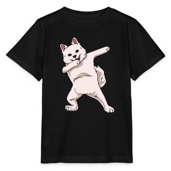 Esquimau d’Amérique - T-shirt bio MINI CREATOR Stanley/Stella Enfant - noir - Devant - Mikhail (115cm)