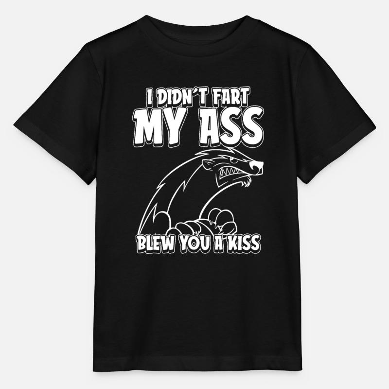 Honey Badger Ratel - T-shirt bio MINI CREATOR Stanley/Stella Enfant - noir