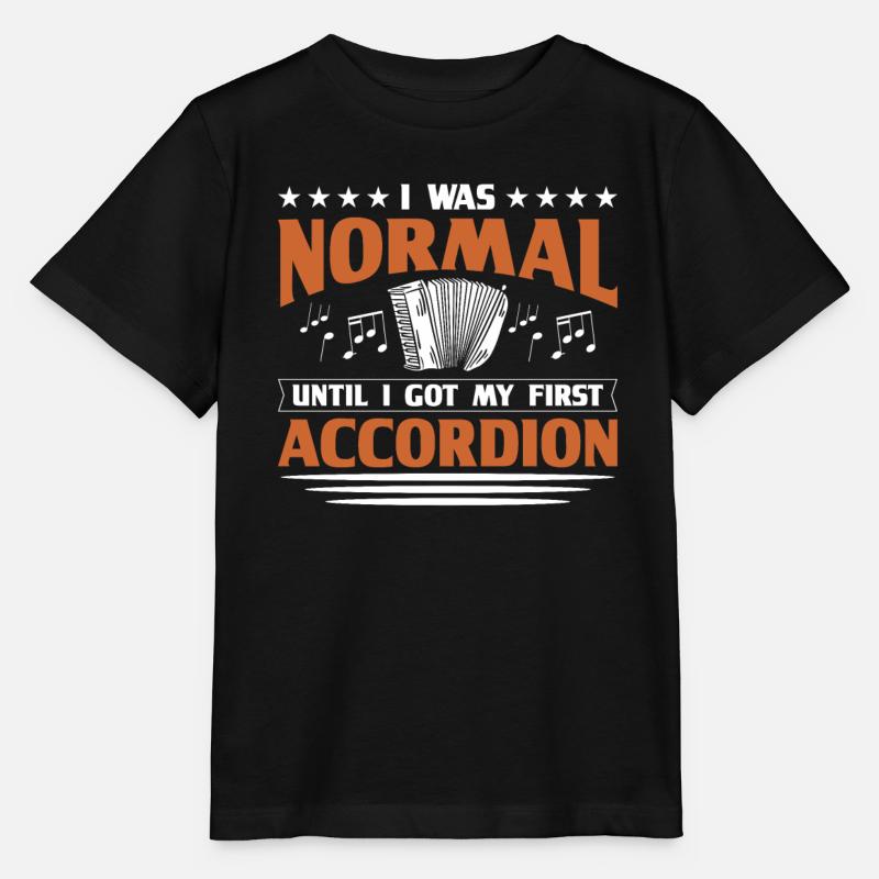 Accordéon Polka Accordéon Squeeze Box - T-shirt bio MINI CREATOR Stanley/Stella Enfant - noir
