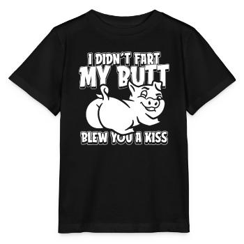 Éleveur de porcs - T-shirt bio MINI CREATOR Stanley/Stella Enfant - noir - Devant - Mikhail (115cm)