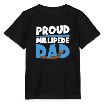 Père mille-pattes fantastique pour un - T-shirt bio MINI CREATOR Stanley/Stella Enfant - noir - Devant - Mikhail (115cm)